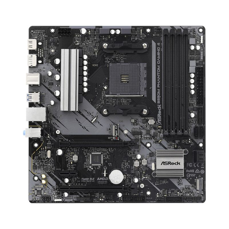 18. Asrock B550M PHANTOM GAMING 4 motherboard