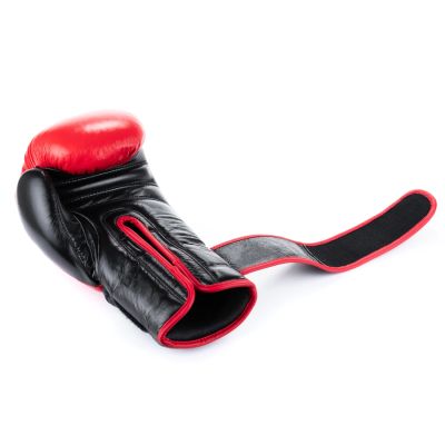 20. Warrior RED Genuine Leather Boxing Gloves