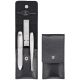 3. ZWILLING 97119-004-0 Twinox Manicure Set – Black Leather Case, 3 Pieces