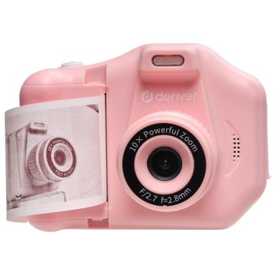 Denver 2.8" Pink Digital Camera for Kids with Thermal Printer