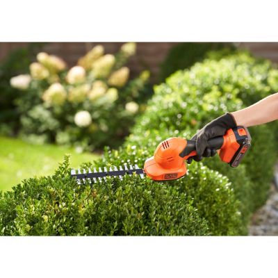 13. 18V Cordless Hedge Trimmer, 20cm BCSS18D1-QW BLACK+DECKER