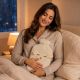 5. RUBBER HOT WATER BOTTLE 1.75L IN ANIMAL COVER - ECURE