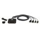 ATEN CS22HF KVM Switch Black