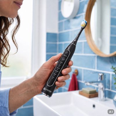 9. Sonic Toothbrush ORO SONIC NEXT PRO BLACK OROMED