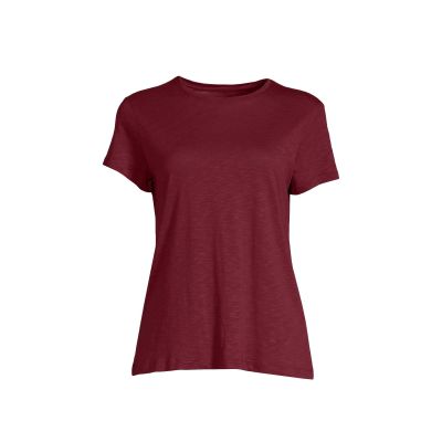 2. CASALL Soft Texture Tee evening red