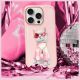 8. Nimmy Glasses Cool Cat Case for iPhone 16 Pro Max - Pink