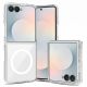 3. Tech-Protect FlexAir Hybrid MagSafe Case for Samsung Galaxy Z Flip 8 - Transparent