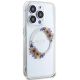 4. Guess IML Flowers Wreatch MagSafe iPhone 15 Pro Max Case - Clear