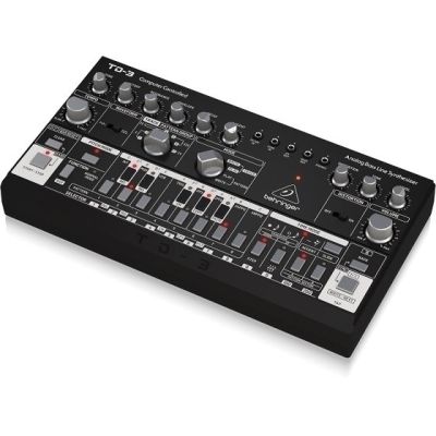13. Behringer TD-3-BK Bassline Synthesizer