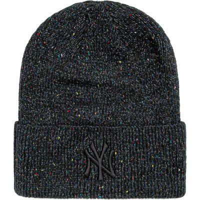 New Era Women’s Glitter Beanie New York Yankees Hat 60691294 Black One Size