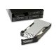 2. Icy Dock MB991TRAY-B drive bay panel Black, Silver