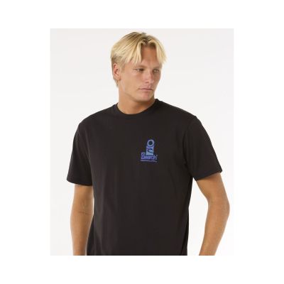 2. RIP CURL Vaporcool Search Stack Tee Black