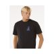 2. RIP CURL Vaporcool Search Stack Tee Black