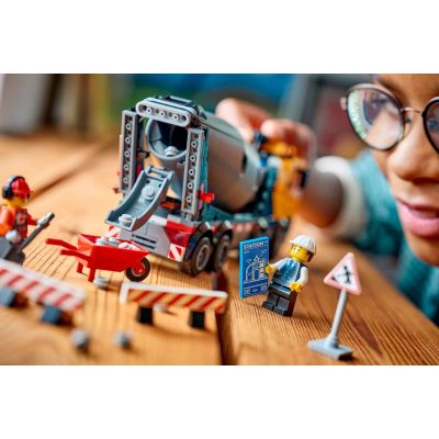 9. LEGO City 60478 Cement Mixer