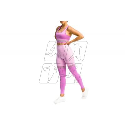 GymHero Leggings Stripes W MAUVE