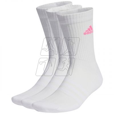 Adidas Cushioned Crew 3P Socks White IP2635