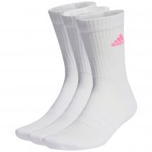 Adidas Cushioned Crew 3P Socks White IP2635