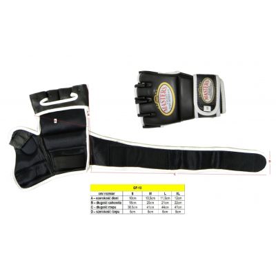 3. (P) MMA MASTERS Gloves - GF-10