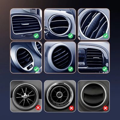 5. Ugreen magnetic car holder for the ventilation grille, silver (LP290)