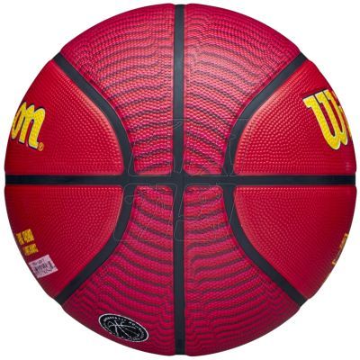 3. Basketball ball Wilson NBA Player Icon Trae Young Outdoor Ball WZ4013201XB