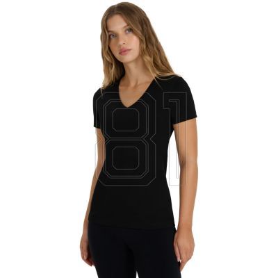 Women's T-shirt 4F F2969 deep black 4FWAW25TTSHF2969 20S