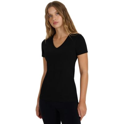 Women's T-shirt 4F F2969 deep black 4FWAW25TTSHF2969 20S