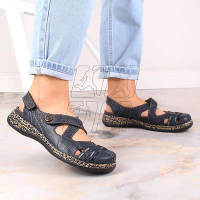 15. Velcro comfortable sandals Rieker W 46377-14