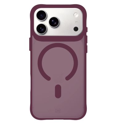 2. 3mk Smoke MagCase case for iPhone 18 Pro / 17 Pro - burgundy