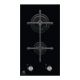 7. Electrolux EGC3322NVK Cooktop Black Built-in Gas 2 Zone(s)
