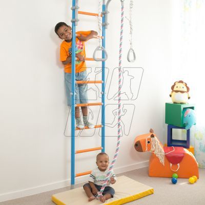 7. Wallbarz Family EG-W-056 gymnastic ladder