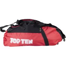 TOP TEN sports bag with backpack function Hexagon 55 cm x 29 cm x 27 cm