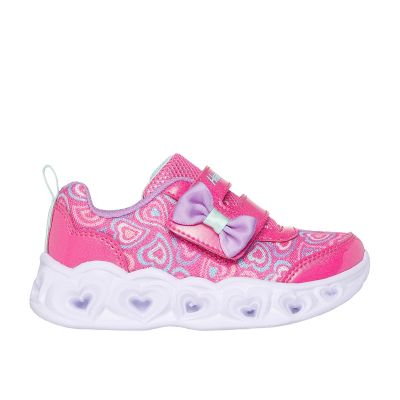 6. Skechers Kids' Casual Shoes HEART LIGHTS BOOGIE LAND 303258N HPMT