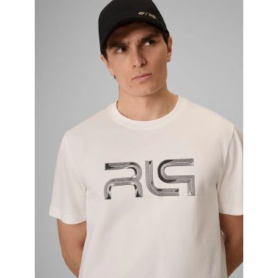 3. Men's Regular-Fit Graphic T-Shirt 4F | Robert Lewandowski RL9KSS26TTSHM3938-11S