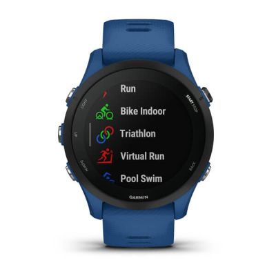 5. Garmin Forerunner 255 46mm Blue Sports Watch