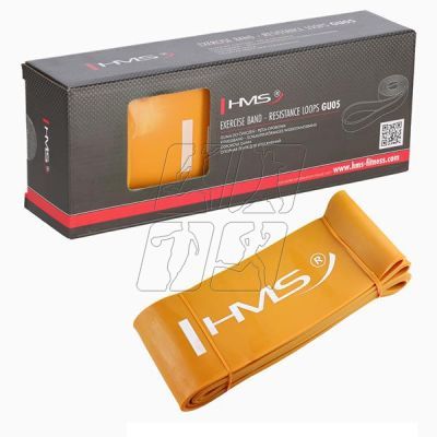 9. Exercise rubber HMS ORANGE GU05 101x4.5x2080 mm