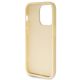 7. Guess GUHCP14LHG4SGD case for iPhone 14 Pro - gold Glitter Script Big 4G