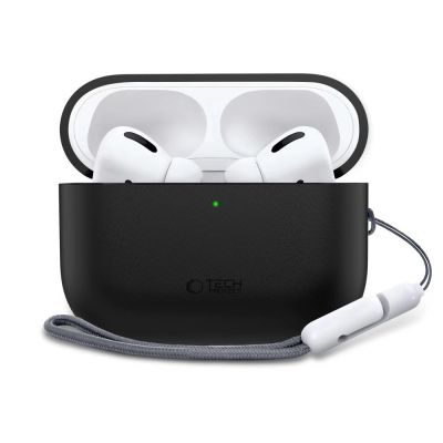 2. Tech-Protect Silicone Case for AirPods Pro 3 - Black