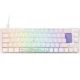 11. Ducky One 3 Classic Pure White SF Gaming Keyboard USB German White