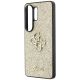 6. Guess Fixed Glitter Big 4G Metal Logo case for Samsung Galaxy S26 Ultra - gold