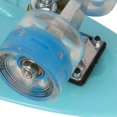 7. Plastic skateboard 22" Led Enero blue 1007366