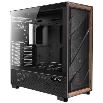 15. Antec FLUX PRO Full Tower Black, Wood