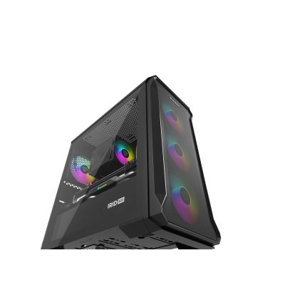27. NATEC Genesis Irid 503 ARGB NPC-1559 Case (Micro ATX. Mini ITX; Black)