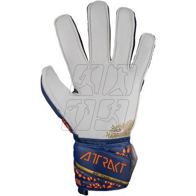 7. Reusch Attrakt Grip Jr 5472815 4410 goalkeeper gloves