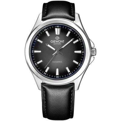 Giewont Elegance Sapphire Black Men's Watch GW5160-A2