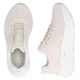 3. Beige women's platform sneakers Rieker W4101-60