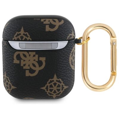 2. Guess GUA2PG4GPK AirPods 1/2 cover black/black 4G Hook