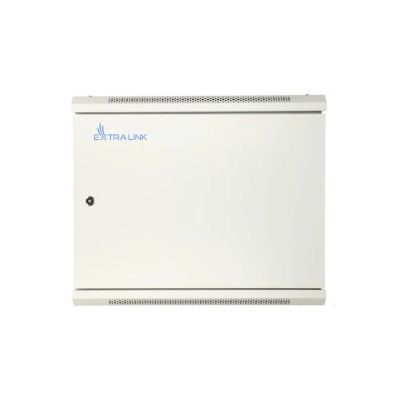 Extralink - hanging cabinet 19" 9U 600mm gray sheet metal