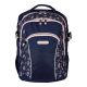 4. Herlitz Ultimate Blossom Backpack School Backpack Beige, Navy Blue (Navy) Polyester