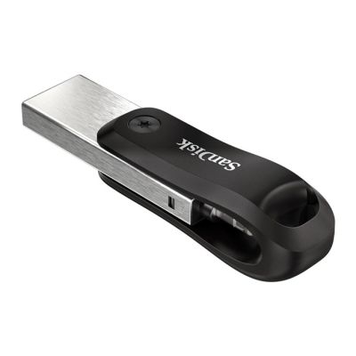 12. SanDisk iXpand GO SDIX60N-128G-GN6NE pendrive (128GB; Lightning, USB 3.0; silver color)