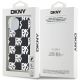 8. DKNY IML Checkered Mono Pattern case for iPhone 15 Plus / 14 Plus - black